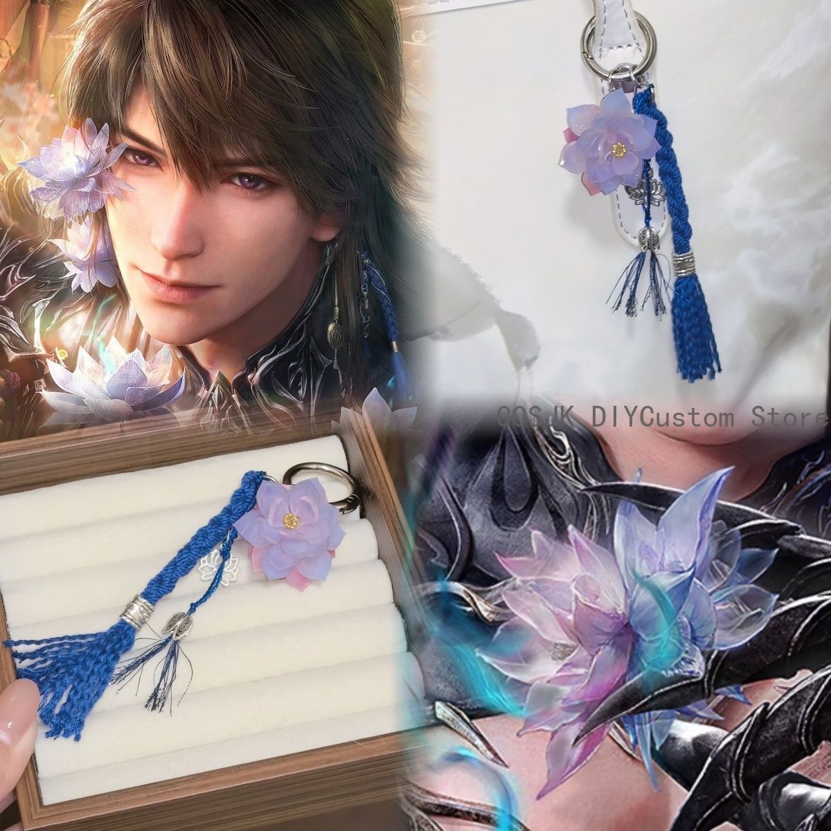Anime Love and Deepspace Caleb - مراجعة Phone Accessories Keychain وسعره