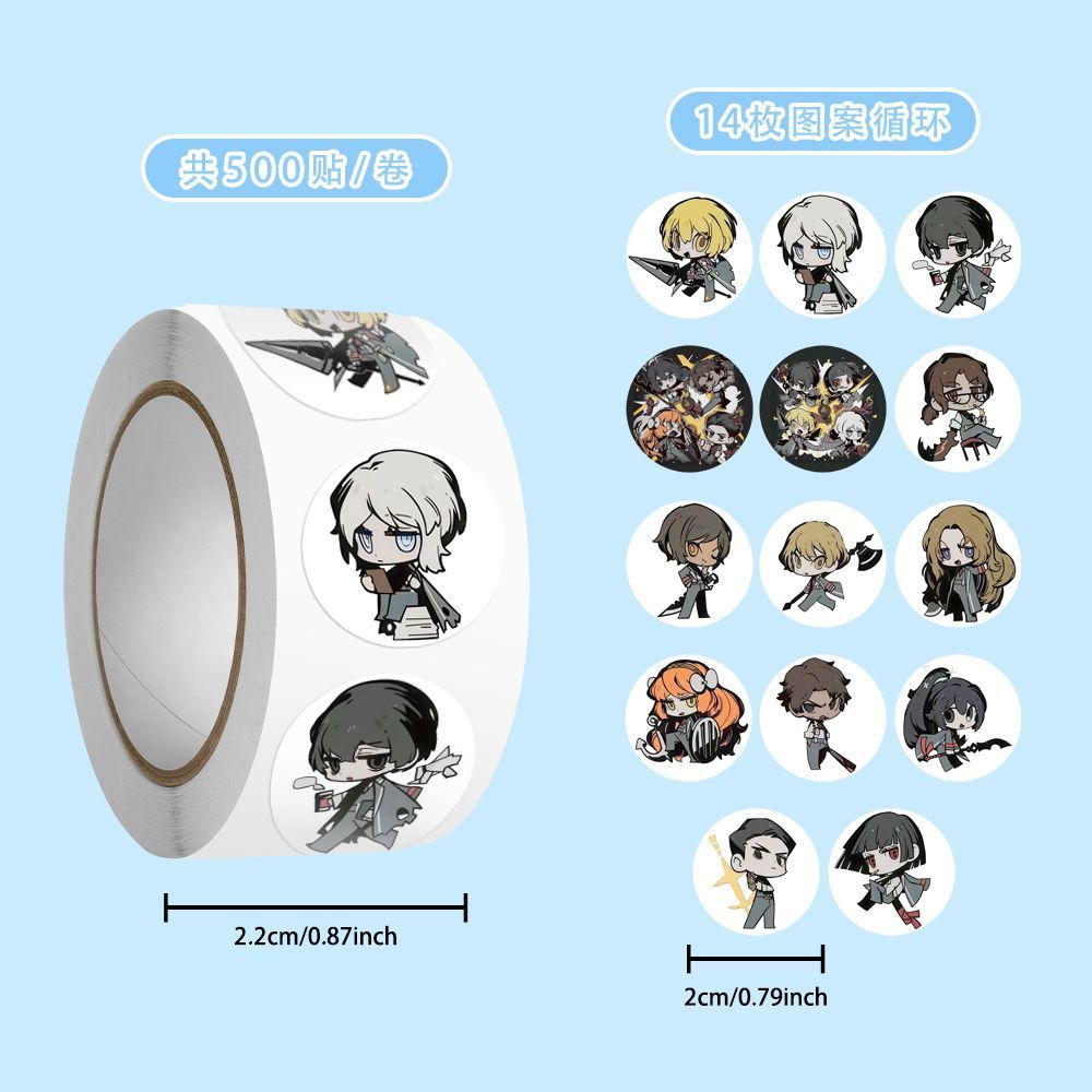 500PCS Anime Limbus Company Yi - مراجعة Phone Accessories Company وسعره