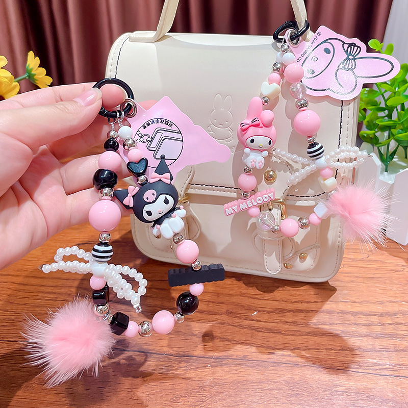 Kawaii Sanrio INS Girlish Phon - مراجعة Phone Accessories Keychain وسعره